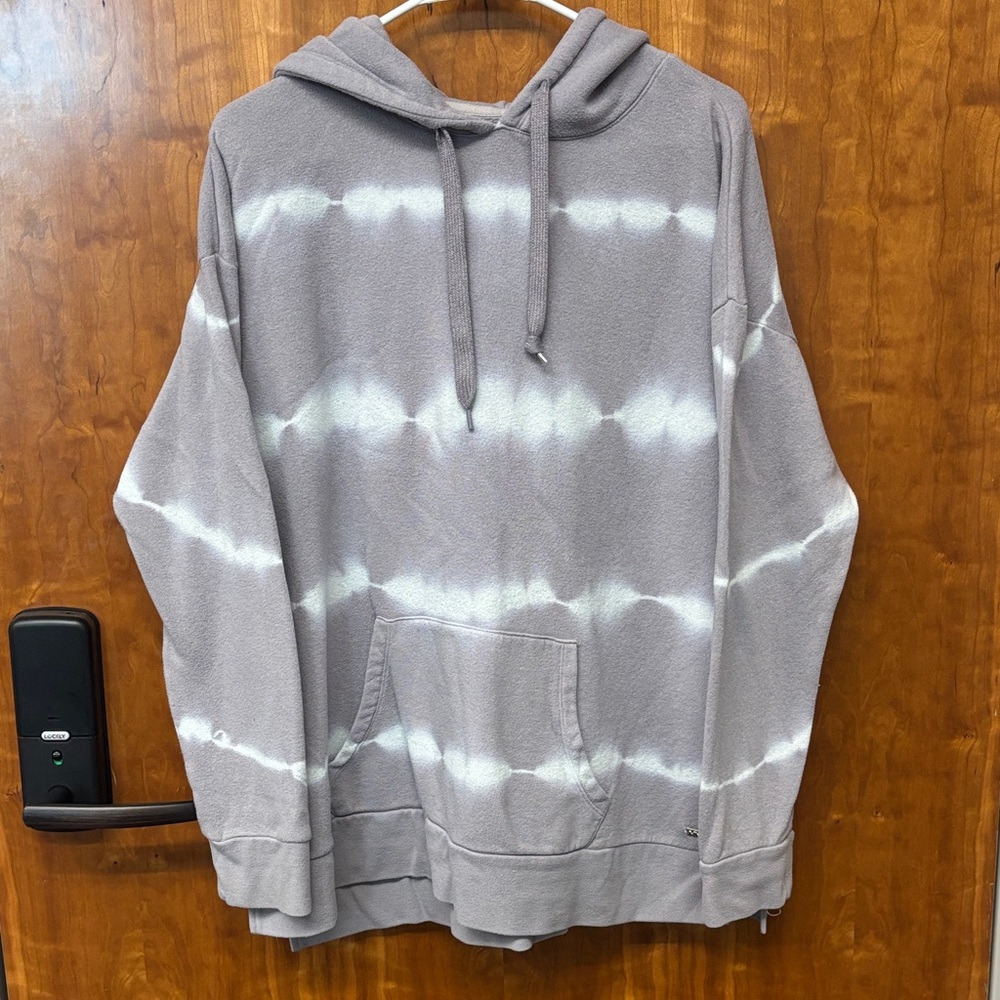 Marc New York Gray Tie-Dye Hoodie - Picture 1 of 4